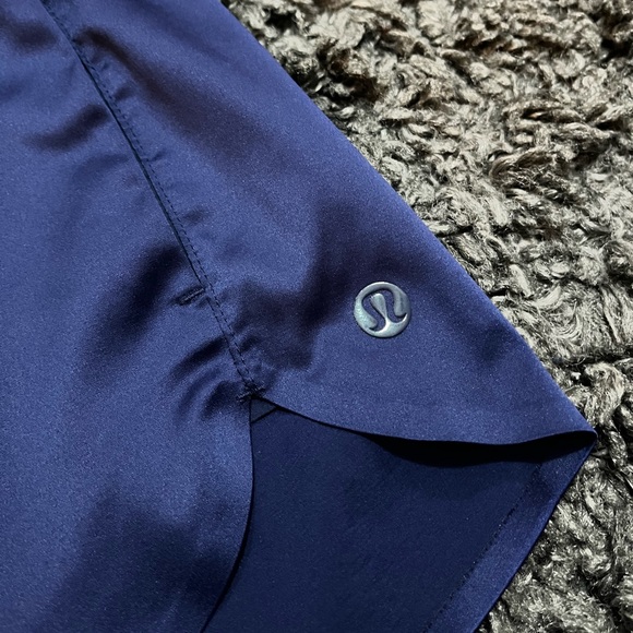 RARE Lululemon Satin Shorts - Picture 2 of 3
